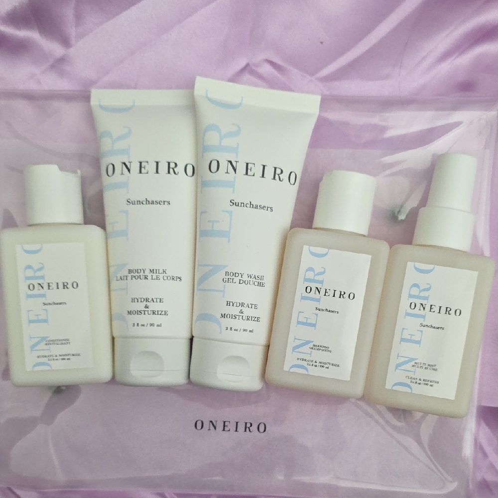 Oneiro 5 Piece Sunchasers Skincare Set